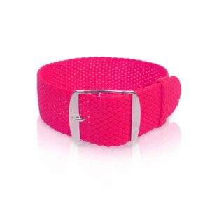 Perlon Uhrband Pink