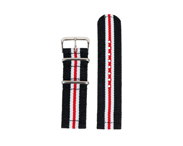 Stoff Farbkombination Schwarz & Rot & Weiss