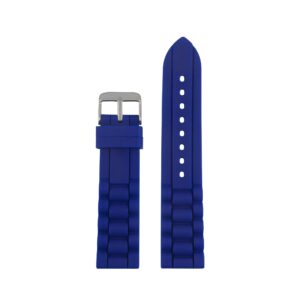 Silikonarmband Blau