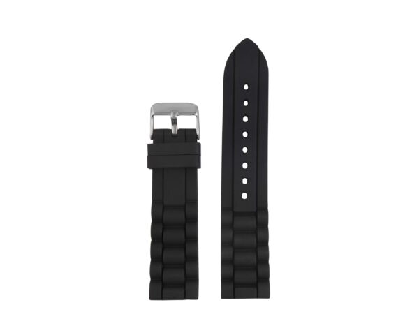 Silikonarmband Schwarz