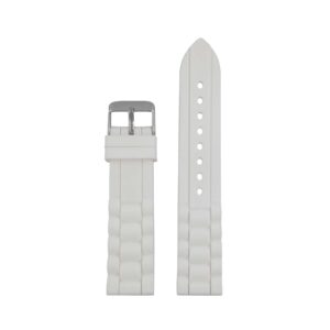 Silikonarmband Weiss