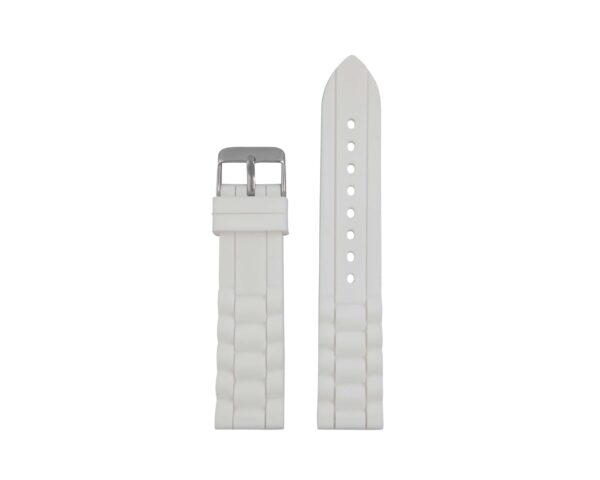 Silikonarmband Weiss