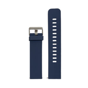 Silikon Uhrenarmband Dunkelblau Glatt