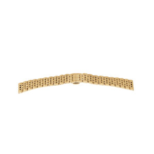 Solid Metalluhrband Gold-Glatt