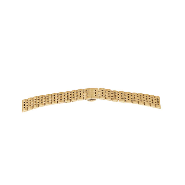 Solid Metalluhrband Gold-Glatt