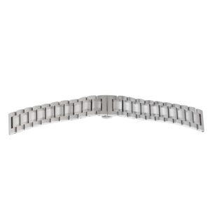 Solid Metalluhrband Matt & Glatt ` Edelstahl `