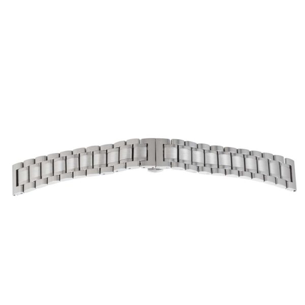 Solid Metalluhrband Matt & Glatt ` Edelstahl `