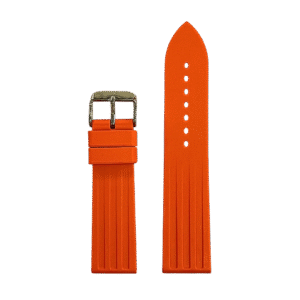 Kautschuk Uhrenarmbänder Orange
