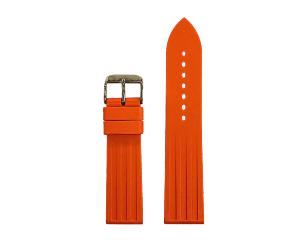 Kautschuk Uhrenarmbänder Orange
