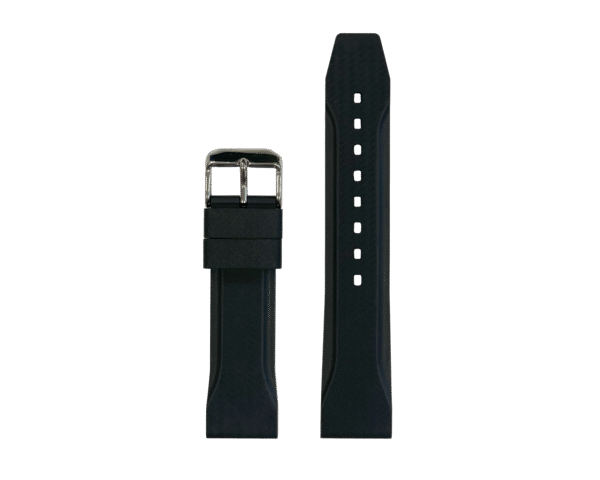 Kautschuk Uhrenarmbänder Schwarz T