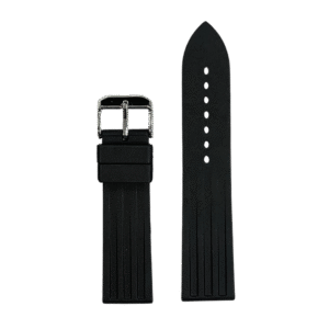 Kautschuk Uhrenarmbänder Schwarz