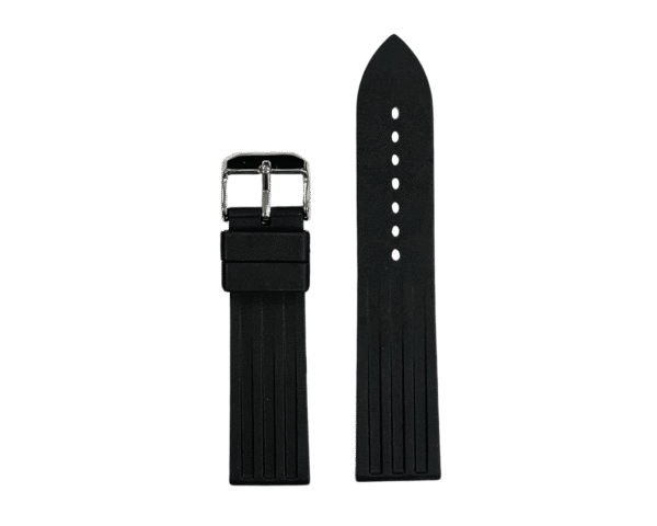 Kautschuk Uhrenarmbänder Schwarz