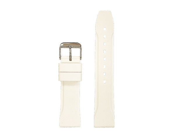 Kautschuk Uhrenarmbänder Weiß T