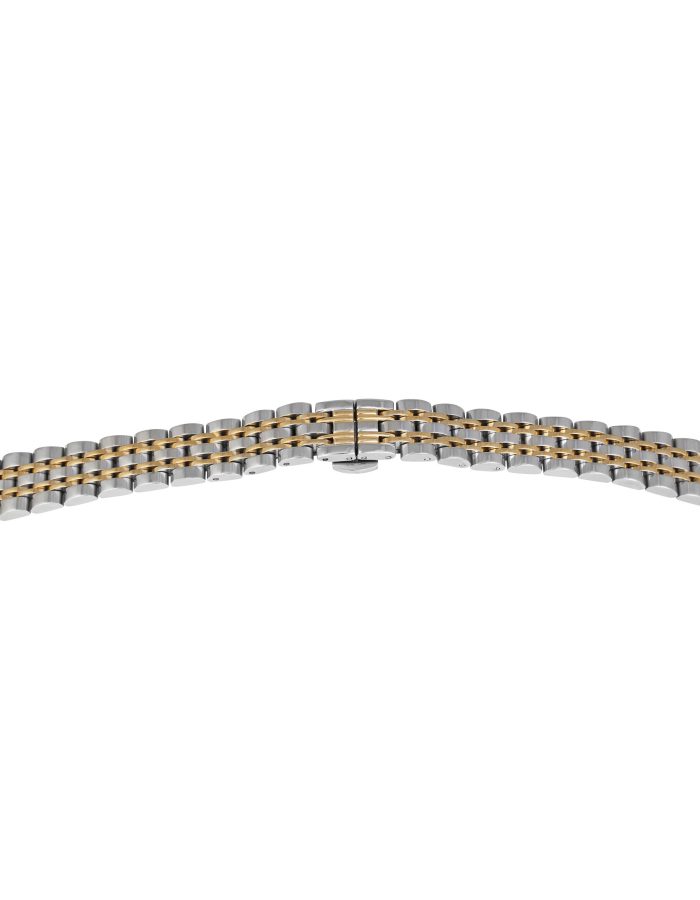 Solid Metalluhrband Glatt` Bicolor`